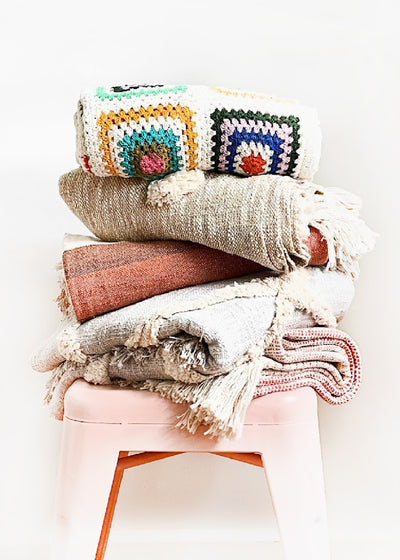 Blankets • Bedspreads + Throws