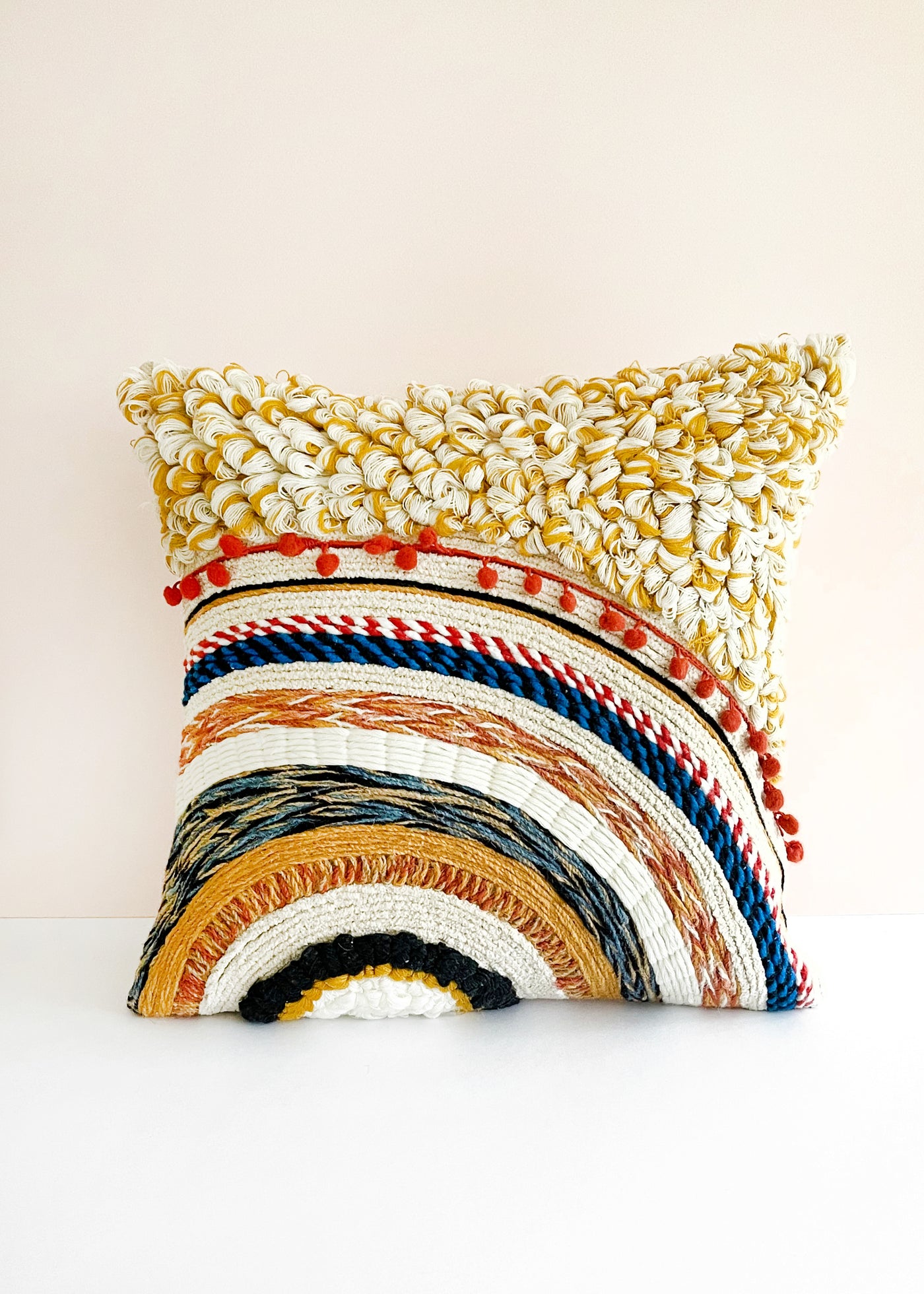 In-Haus Cushion - Tribal Rainbow