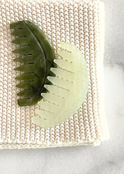 In-Haus Jade Stone Massage Comb