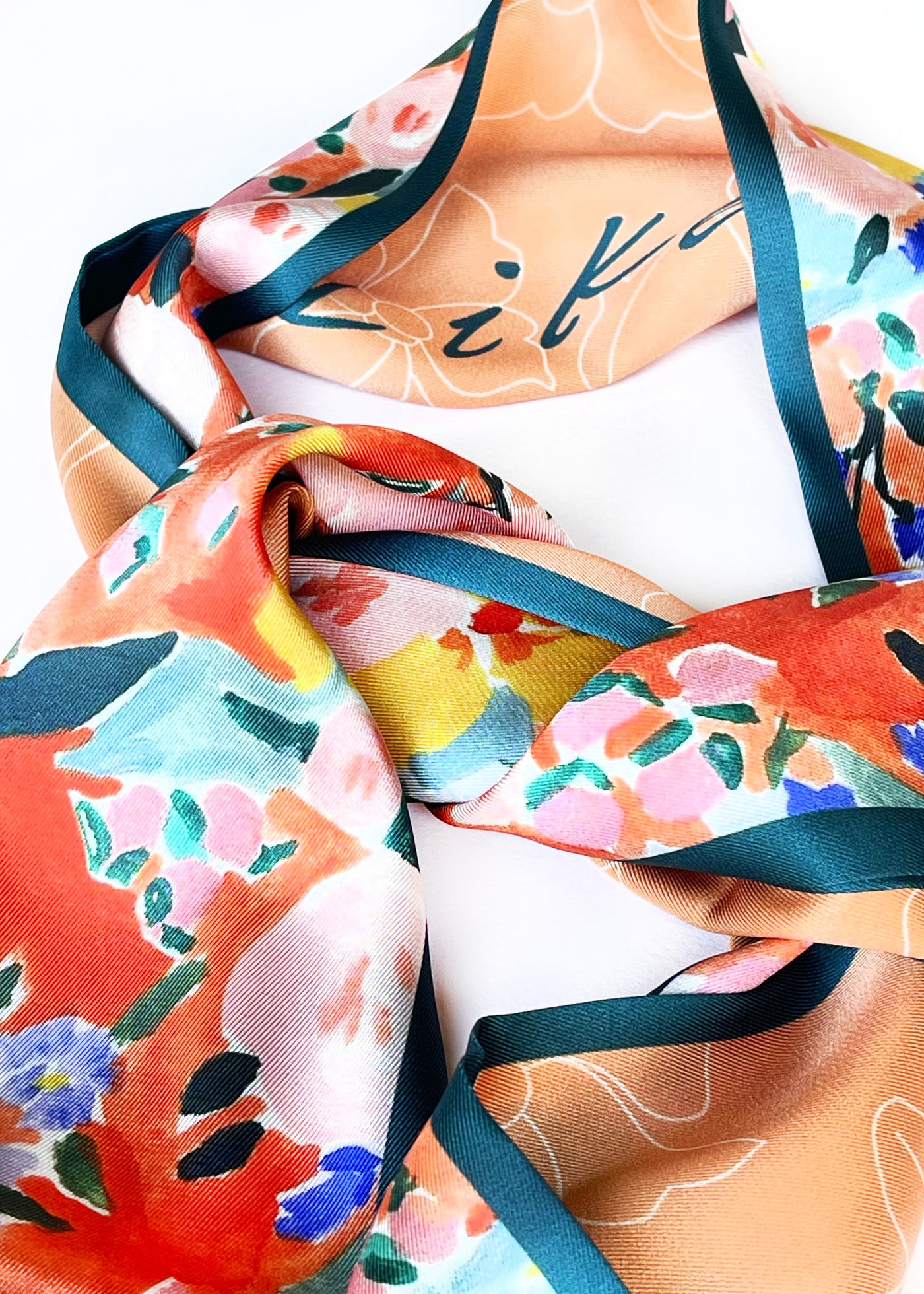 In-Haus Luxe Scarf - Autumn Floral