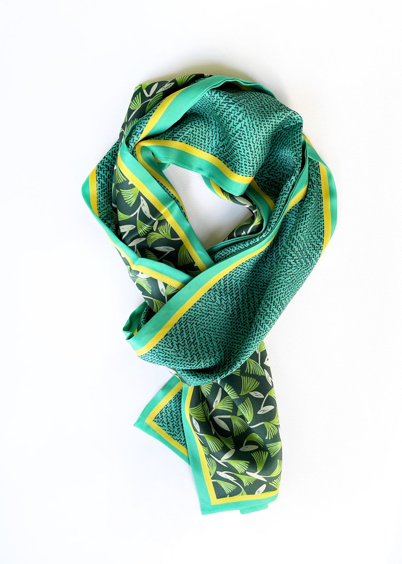 In-Haus Luxe Neck Scarf - Evergreen